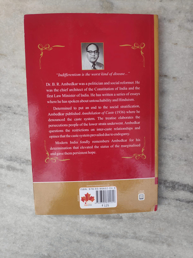 Annihilation of Caste and Other Essays | IndiBloggers